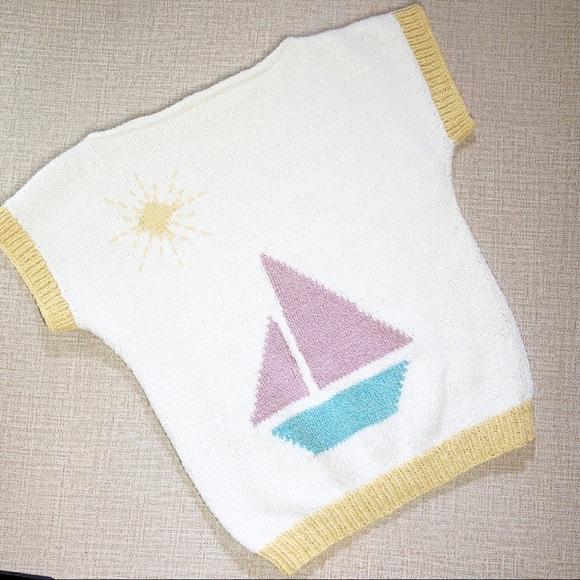 100% Cotton Rib-knit Girl’s Blouse Sz Medium - Picture 1 of 4